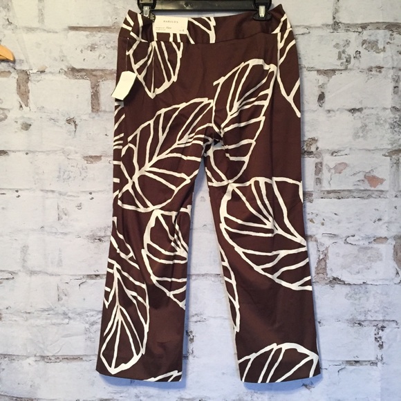 Harold’s leaf print pants - Picture 3 of 7